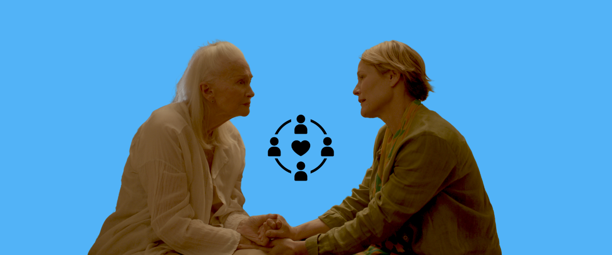 image of actresses Diane Ladd and Mary Stuart Masterson in a still from the movie