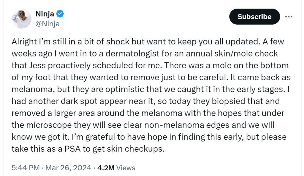 image of a post on x.com that is written below the image.